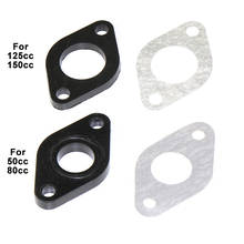 For GY6 50cc 80cc 125cc 150cc Intake Manifold Spacer/Gasket Kit Set Motorcycle Engine Carburetor Insulation Pad Scooters/Mopeds 2024 - buy cheap