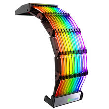 Jonsbo cabo de alimentação, sincronização de luz, efeito automático de arco-íris, 5v 2024 - compre barato