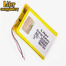 Li-po 3,7 V 400mAh 303048 полимерный литий-ионный/литий-ионный аккумулятор для DVR; MP3, mp4, сотовый телефон, динамик, CAMWEA, игрушка 2024 - купить недорого