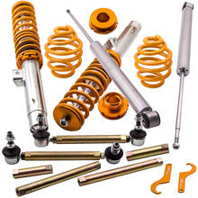 Coilover amortecedor traseiro e dianteiro para bmw, modelos e46 328i 328ci 316 318 1.6 1.8 coupe 98-00 2024 - compre barato