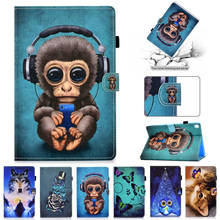 For iPad Case 5th 6th 7th 8th Generation Cartoon Monkey Kids Tablet Coque For iPad 9.7 10.2 10.5 Case For iPad 8 7 6 5 Air 1 2 3 2024 - buy cheap