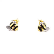 Silver Color Animals Bee Stud Earrings for Women Party Jewelry pendientes mujer moda 2020 Brincos eh1425 2024 - buy cheap