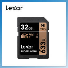 Lexar-tarjeta de memoria profesional 633X SDHC, 16GB, 32GB, SDXC, 64GB, 128GB, 256GB, 512GB, 4K, Flash, UHS-I, Clase 10 2024 - compra barato