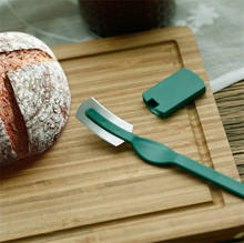 Cortadores de pastelería, baguette de pan europeo suave, paquete europeo, cortador curvo de acero al carbono, cuchillos de corte de pan 2024 - compra barato