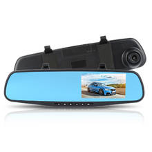 1080P FHD 3.5" LCD Display Ultra Wide Angle Front Rear Camera Dashcam Speedcam Anti Radar Driving Recorder On Rear View Mirror 2024 - buy cheap