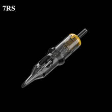 New! Professional Disposable #12 Standard 7RS Tattoo Needle Cartridges (7 Round Shaders) 20Pcs/box 2024 - buy cheap