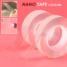 Cinta adhesiva de doble cara, cinta adhesiva, nano tapes, cinta adhesiva de doble cara transparente, cinta adhesiva acrílica reutilizable 2024 - compra barato