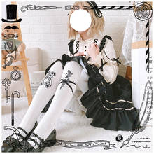 Носки Lolita женские осенние и зимние гольфы толстые носки из чесаного хлопка женские японские носки в стиле "Лолита" cos loli 2024 - купить недорого