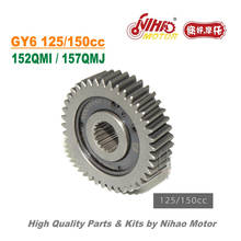 TZ-46 125cc 150cc Oil Saving Gear GY6 Parts Chinese Scooter Motorcycle 152QMI 157QMJ Engine Spare 2024 - buy cheap