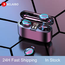 F9 TWS Bluetooth Headphone 5.0 Touch Control Wireless Headset LED Display Earphone Gaming Auriculares Support Dropshipping Vip 2024 - buy cheap