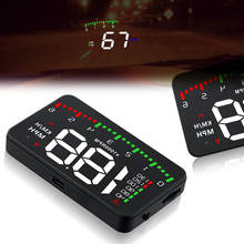 Pantalla HUD Head Up A900 para coche, velocímetro OBD II, KM/h, alarma de advertencia de velocidad, pantalla HD de 3,5 pulgadas 2024 - compra barato