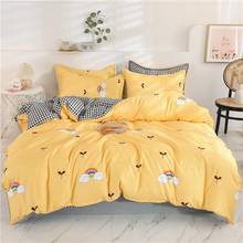 Jogo de cama para solteiro com travesseiro, roupas de cama de desenho animado para solteiro ou travesseiro, 150x200cm, 180x220cm 2024 - compre barato