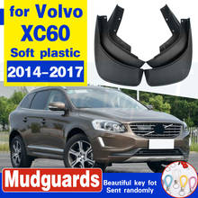 Set OEM Splash Guards Mud Flap Mudguards Fender Fitment Car Mud Flaps For VOLVO XC60 2014-2017 31359689/90 Mudflaps 2015 2016 2024 - buy cheap