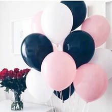 15pcs Thick 10inch Latex Balloon Happy Birtday Party Balloons Romantic Wedding Decoration Pink Black White Inflat Helium Balloon 2024 - buy cheap