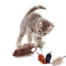 Игрушки для кошек заводная пружинная мощность игрушечная плюшевая мышь механическое движение крыса аксессуары для домашних животных креативные забавные игрушки для кошек и собак 2024 - купить недорого