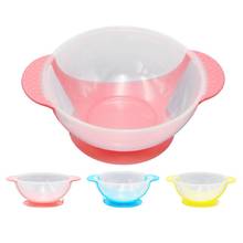 Baby Anti Slip Food Bowl Feeder with Suction Cup Learning Feeding Tableware Eating Dinnerware Anti-Hot Training Dinner Bowl 2024 - buy cheap