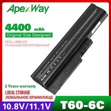 4400MAH 11.1V 6cell laptop battery for IBM ThinkPad 40Y6799 92P1138 92P1140 92P1142 42T4504 42T4513  R60 r61e R61 t60 t61 T60p 2024 - buy cheap