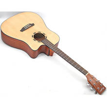 Guitarra de 41 pulgadas de alta calidad, solo guitarra superior de madera maciza 2024 - compra barato