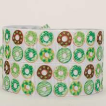 New arrivals 7/8" 22mm New green sweet cake cartoon   ribbon grosgrain ribbon printed ribbon tape Free shipping 2024 - buy cheap