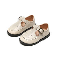 Baby Shoes Boys Girls Leather Shoes Pure Color Casual Shoe Spring Autumn Kids Student Moccasins Breathable SMG067 2024 - buy cheap