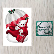 Baby Snowman Metal Cutting Dies Merry Christmas Dies For Scrapbooking Handmade Greeting Cards 2024 - buy cheap