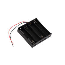 Caja de plástico para almacenamiento de baterías, contenedor con cables para 18650, 4X18650 2024 - compra barato