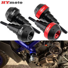 Deslizadores de Marco CNC para motocicleta, almohadilla contra choques, Protector contra caídas para Yamaha XSR700 2015-2020 XSR900 2014-2021 XSR 700 900 2024 - compra barato