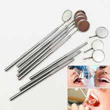 Stainless Steel Dental Mirror Instruments Mouth Oral Care Teeth Whitening Clean Dentist Tools Dentistry Lab Mirror 2024 - buy cheap