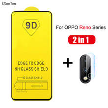 9D Black Edge Tempered Glass for OPPO Reno 2 2Z 2F ACE 10x Screen Protector For OPPO RENO2 F Z Reno ACE 10x Zoom Full Cover Film 2024 - buy cheap