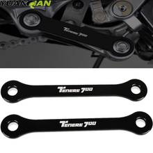 Para yamaha tenere 700 2019-2020 xtz690 xtz700 t7 linkage baixando link prolongado inferior kit 7075-t6 boleto de alumínio 2019-2020 2021 2024 - compre barato