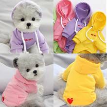 Dog Hoodie Spring Autumn Winter Dog Clothes Cat Puppy Outfits Chihuahua Yorkshire Poodle Bichon Pomeranian Schnauzer Clothing 2024 - buy cheap