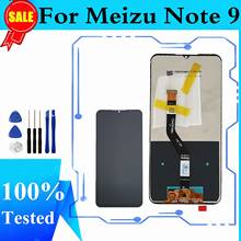 Tela lcd para meizu note 9 com sensor de toque, 6.2 polegadas, para meizu note 9, note9, display de repalcimento 2024 - compre barato