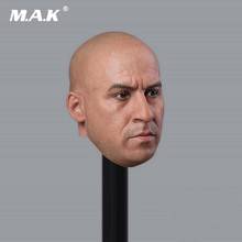 Cabeza masculina coleccionable GC030 a escala 1/6, figura de cuerpo de muñeco tallado de PVC de 12 pulgadas, resistente, chico Superstar Vin Diesel 2024 - compra barato