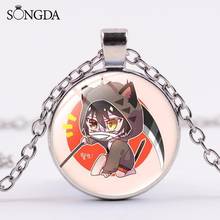 Anime Angels of Death Charm Necklace Kawaii Ray Zack Anime Q Version Collection Cosplay Necklace Unisex Souvenir Jewelry 2024 - buy cheap