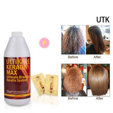 Hair Keratin Treatment 1000ml Brazilian Free Formalin Keratin Straight Hair Cream Repair damaged hair Product Free Shipping 2024 - buy cheap