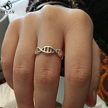 Богемные винтажные милые кольца для женщин, простая биология, химическая молекула, кольцо, массивные ювелирные изделия, подарок 2024 - купить недорого