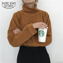 Autumn Winter Turtleneck Vintage Sweater Sweater Women Loose Thick Long Sleeve Women Pullover Chic Female Jumper Knitwear 10979 2024 - buy cheap