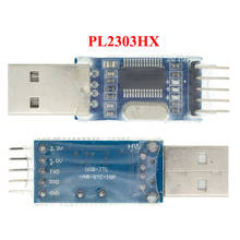 1pcs USB to TTL / USB-TTL / STC microcontroller programmer / PL2303 in nine upgrades plate with a transparent cover PL2303HX 2024 - buy cheap