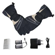 Winter Skiing Heated Gloves Hand Warm Battery Powered Thermal Skiing Heating Gloves Waterproof Heated Gloves For Motorcycle Ski 2024 - buy cheap