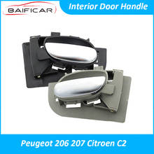 Baificar Brand New Genuine Interior Door Handle Inside Handles Switch Knob Front Rear Left Right For Peugeot 206 207 Citroen C2 2024 - buy cheap