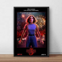 Póster HD de Stranger Things TEMPORADA 3, 2 y 1, personajes Retro, película de TV, pintura en lienzo, impresiones de arte de pared para decoración de sala de estar y dormitorio 2024 - compra barato