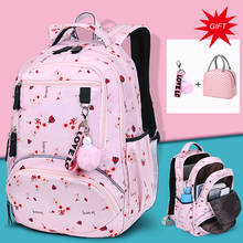 Large Capacity Schoolbag Student School Backpack Floral Printed Primary School Bags Bookbags for Teenage Girls Kds Backpack 2024 - buy cheap