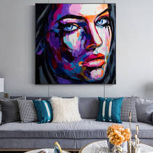 Graffiti Girl Art Canvas Print Painting Figure Portrait Wall Picture Modern Living Room Home Decoration Poster 2024 - buy cheap