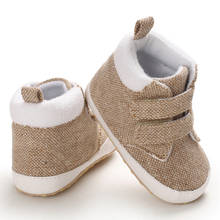 Осенняя детская обувь зимняя теплая обувь из хлопка для мальчиков и девочек Противоскользящие тапочки для малышей с мягкой подошвой 2024 - купить недорого