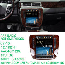 Radio con GPS para coche, reproductor Multimedia con Android, navegador, receptor estéreo, para GMC, Yukon, Chevrolet, taaze, silverado, 2007-2013 2024 - compra barato