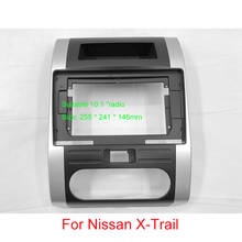 FEELDO Car Radio Audio 10.1" Big Screen 2DIN Fascia Frame Adapter For Nissan X-Trail CD/DVD Player Dash Fitting Panel Frame Kit 2024 - buy cheap