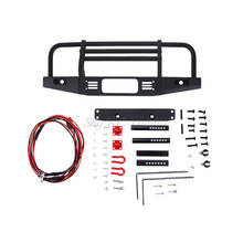 Adjustable Metal Front Bumper for 1/10 1:10 RC Crawler Traxxas TRX4 Defender Axial SCX10 SCX10 II 90046 90047 2024 - buy cheap