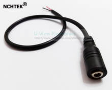 Nchtek dc conector de alimentação 3.5x1.35mm fêmea trança, dc 3.5/1.35mm cabo conversor fêmea para carregador de energia/frete grátis/10 pçs 2024 - compre barato