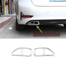 For BMW 3 Series G20 G28 325 2019 2020 Year Stainless Steel Chrome Car Tail Exhaust Pipe Cover Trim Accessories 2024 - buy cheap