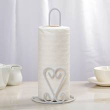 Stand under Paper Towels Dollyan Heart, 13 × 13 × 28 cm, White Color For bathroom Holders Hardware Fixture Home Improvement